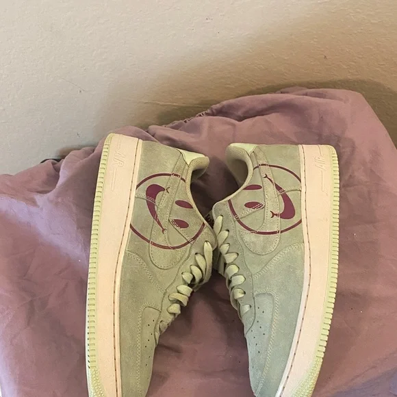 Nike Air Force 1 Mint Green purplehavea nice day 12 suede